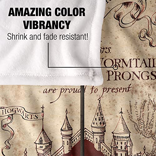 LOGOVISION Harry Potter Marauder's Map Officially Licensed Silky Touch Super Soft Throw Blanket 36" x 58" - Image 4