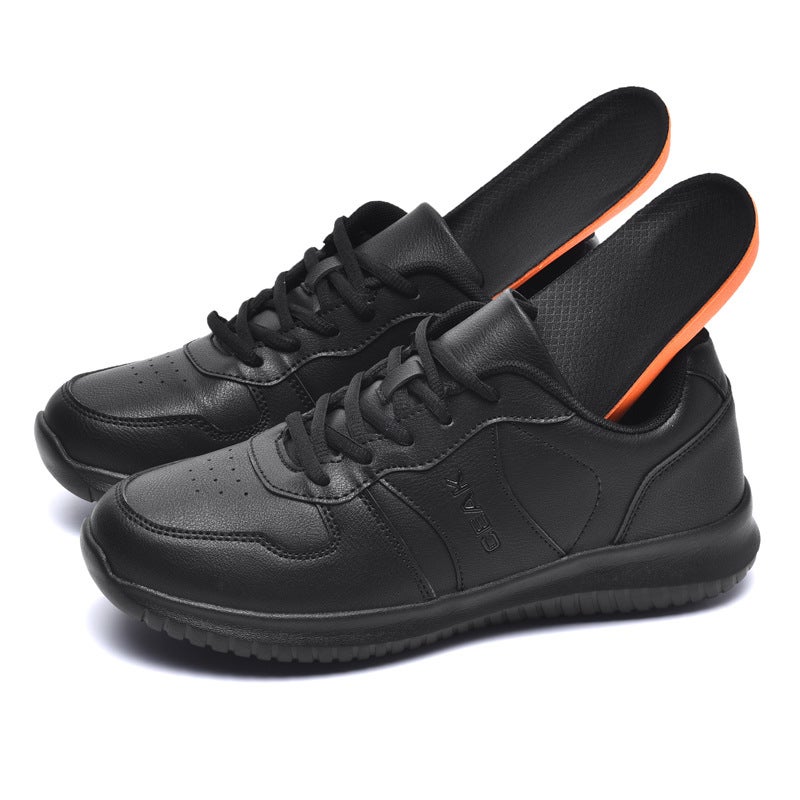 Work Shoes Catering Chef Shoes Non-Slip Waterproof Oil-Proof Breathable Special Black Casual Kitchen Men''s 48 Large Size - Image 4