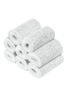 Navaris Plaster Cloth Rolls (M, Pack Of 8) - Gauze Bandages For Body Casts, Plaster Of Paris For Craft Projects, Belly Casting Kit Pregnancy - Easy Use Wrap Strips - 4" W X 118" L  - Image 1