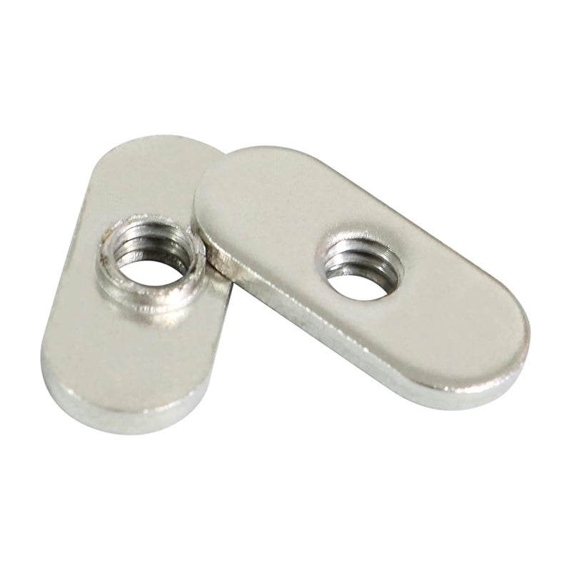 Axageid 20 Packs 1/4"-20 Centered Hole Sliding T-Nuts for 10 Series T Track Extrusions, T Slot Accessories for Aluminum Extrusion Profile Rail - Image 4