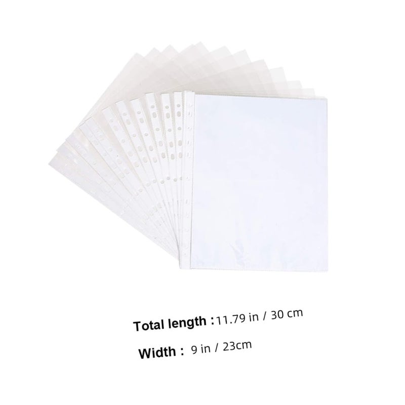 Clear Sheet Protectors 200 Pack Top Loading Design for Easy Insertion Home Office School Use - Image 3