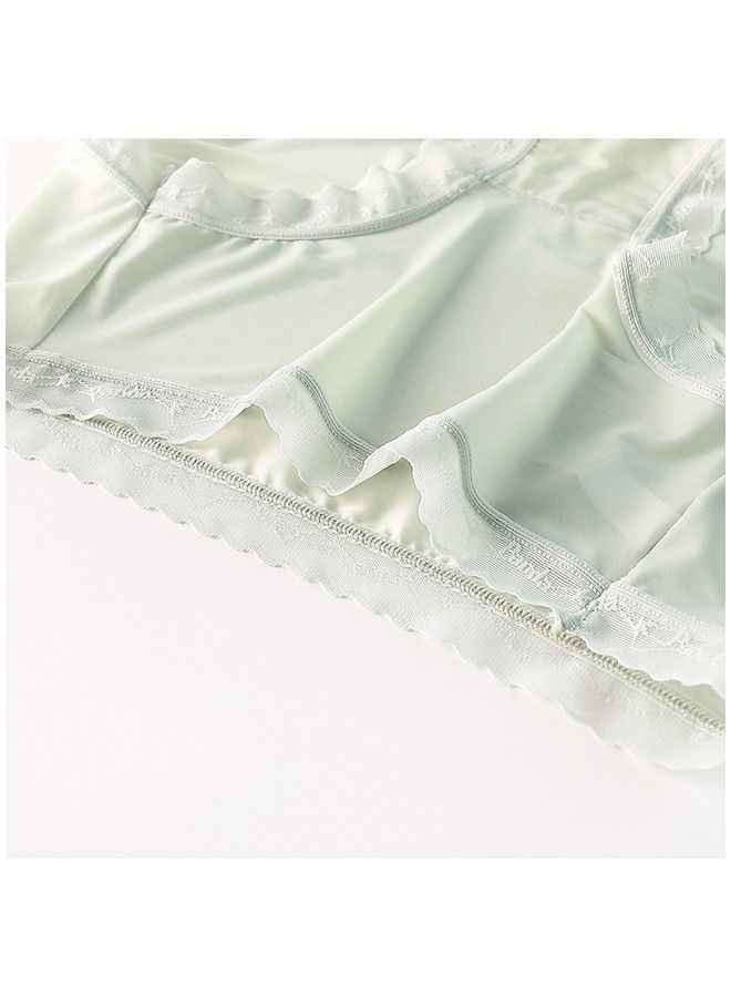 Umiwin Summer Women Transparent Lace Panties Breathable Satin Traceless Briefs Thin Ice Silk Female Underwear  - Image 2