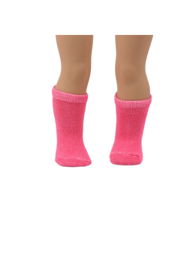 Americangirl 18-inch American Girl Doll Accessories Doll Socks Supply Wholesale-Color:m241  - Image 1