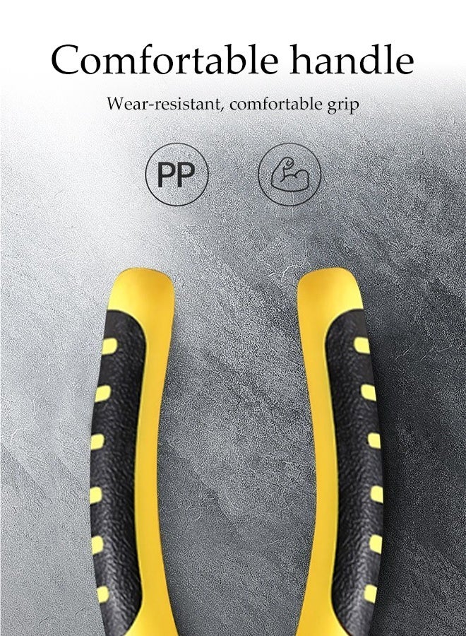 DUNISO Multi-Function 3Pcs Pliers Set, Including 6 Inch Cutting Pliers, 6 Inch Combination Pliers and 6 Inch Diagonal Nose Pliers,Professional Hand Tool for Cutting, Crimping Stripping, Gripping and Coiling - Image 5