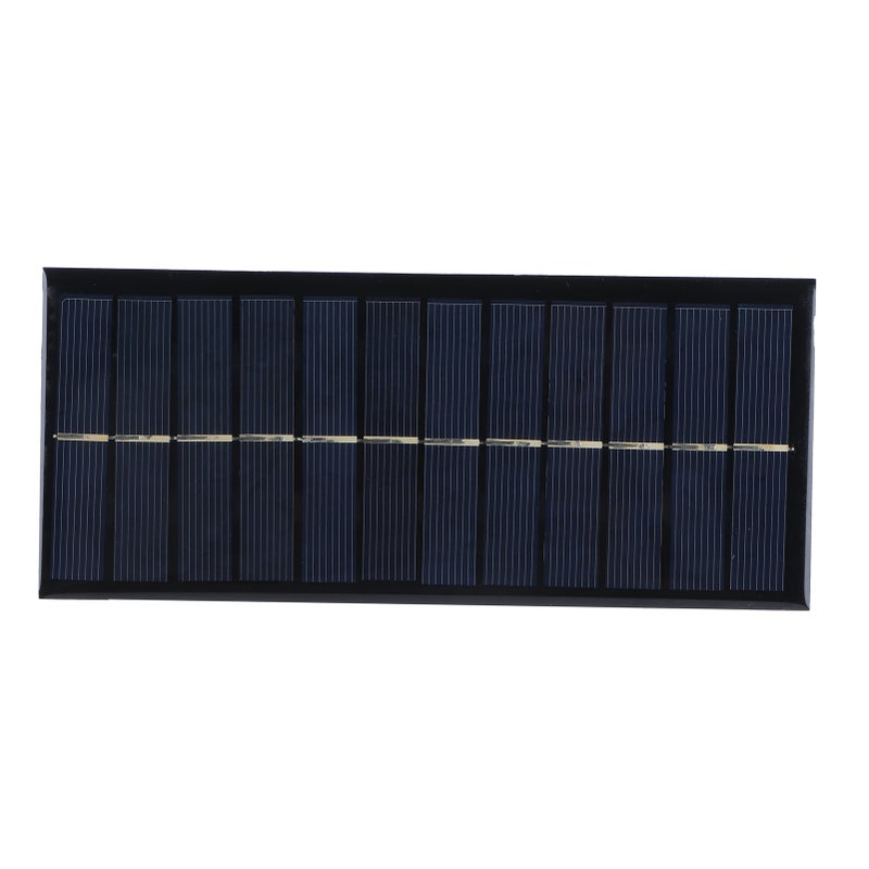 2.5W 9V Polycrystalline Solar Panel - Corrosion Resistant Long Service Life High Conversion Rate Solar Charging Module for DIY Projects, Scientific Experiments, Small Home Applications - Image 1