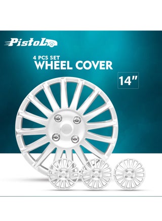 14 Inch Silver Color Universal Model Car Wheel Cap Cover Press Fitting Set of 4 Pieces  WJ-5019-A-14 - pzsku/Z1FE7046A3D2E948AC70DZ/45/_/1705598820/9b9c8566-d12c-4288-bf51-1ef481b9971a