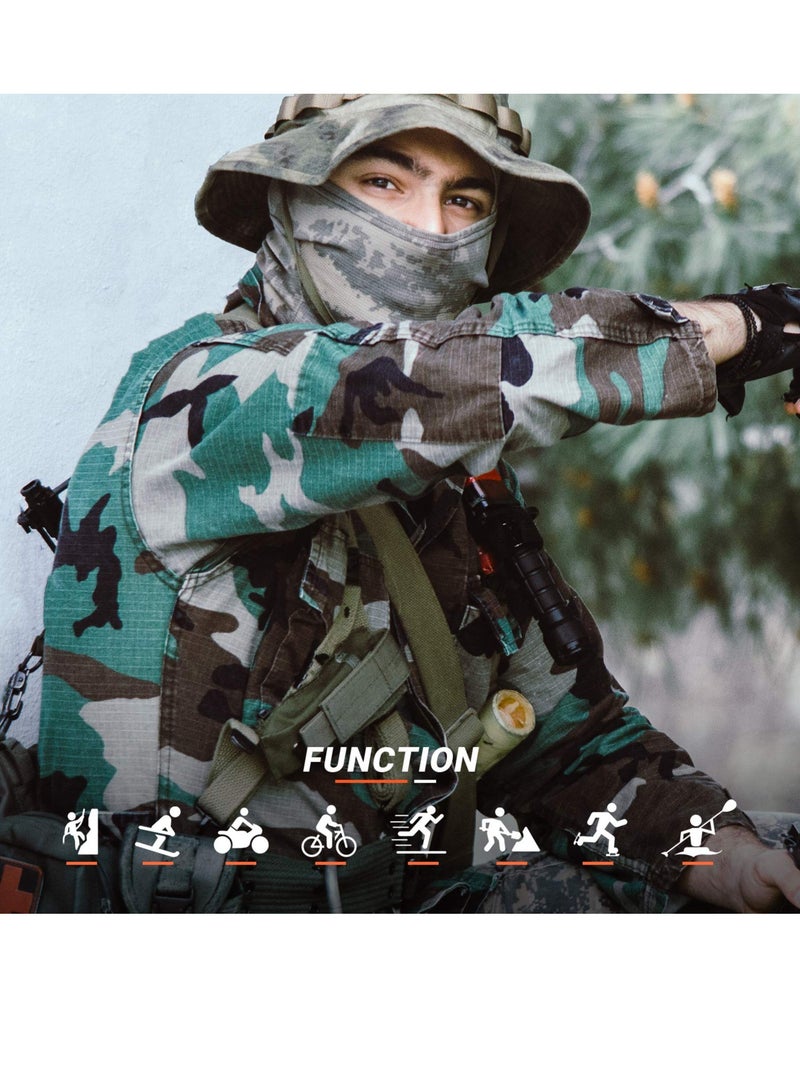 Windproof Balaclava Face Mask for Motorcycle Cycling Skiing UV Protection Outdoor Gear for Men and Women - Image 2