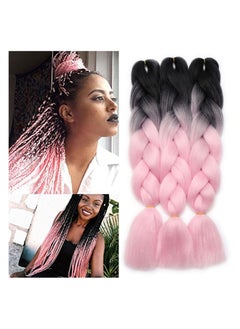 black/pink