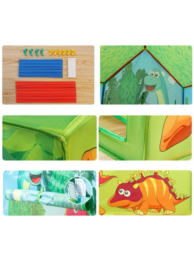 بوكو ديفو ديناصور لعب منزل الاطفال في الهواء الطلق حديقة التخييم لعبة خيمة طفل داخلي غرفة نوم خيام مساحة كبيرة الاطفال التظاهر المتحف الجوراسي مسرح - Image 4