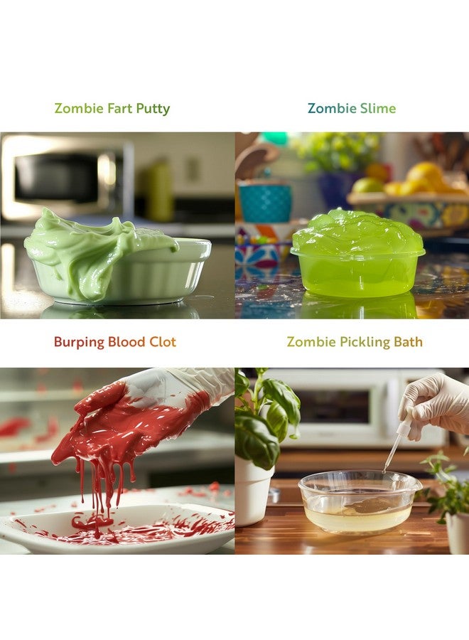 Playz Disgusting N' Gross Zombie Poop - Diy Stem Learning & Educational Science Kit For Kids Age 8 9 10 11 12 13+ Years Old With 34+ Experiment Tools - Kids Toys And Craft Activities For Boys & Girls  - Image 4