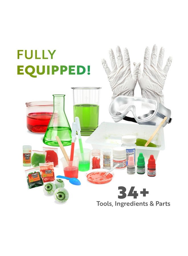 Playz Disgusting N' Gross Zombie Poop - Diy Stem Learning & Educational Science Kit For Kids Age 8 9 10 11 12 13+ Years Old With 34+ Experiment Tools - Kids Toys And Craft Activities For Boys & Girls  - Image 2