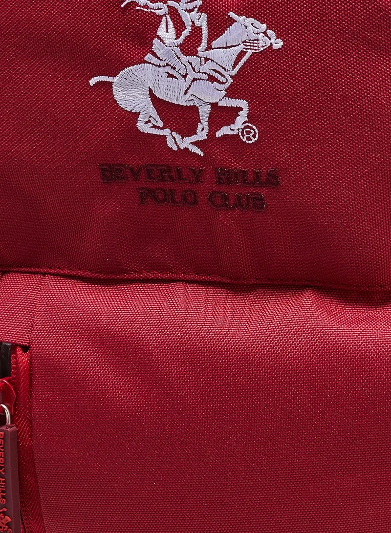 بيفرلي هيلز بولو كلوب Logo Front Zip Backpack