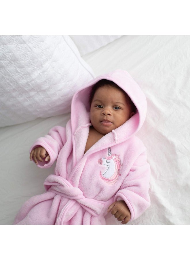 Neat Solutions Neat Solutions Infant Hooded Bath Robe - Unicorn, Pink (HR36)  - Image 4