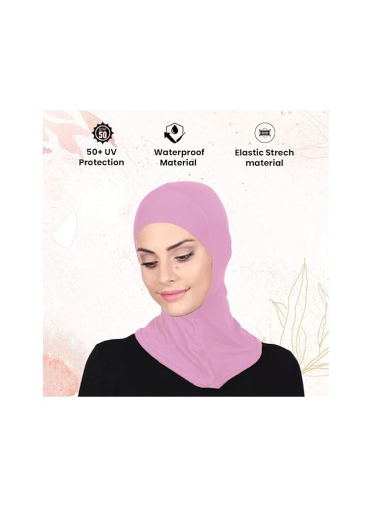 NENOUSH Instant Sports Hijab for Women, Elegant Stretchable Hijab for Women, Ready To Wear Hijab Muslim Instant Turbans, Soft Jersey Scarf, Islamic Clothes, Long Hijabs - Image 2