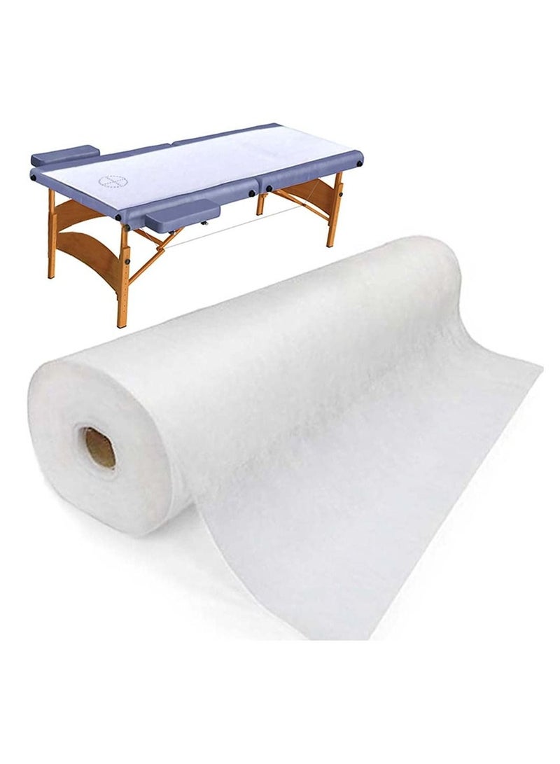 Disposable Bed Roll White Pack Of 50 Pieces  80x180cm