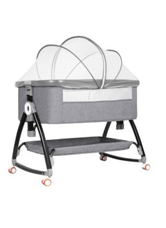 LONZEN Adjustable Portable Bassinet Bedside Sleeper  - Image 1