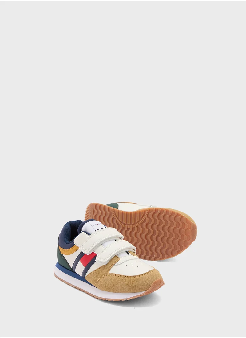 TOMMY HILFIGER Youth Low Top Velcro Sneakers