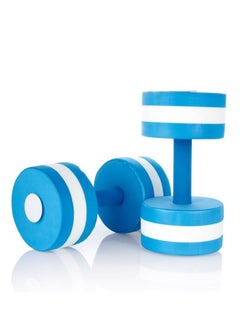 FFA SPORTS Fitness for All Aquatic Water Dumbbells, Set of 2, Resistance Water Aerobics Fitness Equipment for Weight Loss  - Image 1