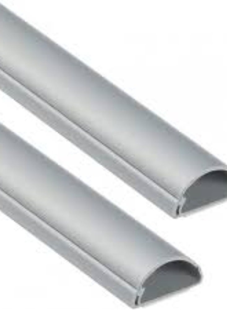 KNP KNP Electrical PVC Floor Trunking (20mm x 70mm) Pack of 2 - Image 1