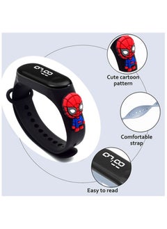NIBEMINENT Digital LED Watch for children 3-12 Years Old Kids Sports Waterproof Cartoon watches for boys and girls  - Image 2