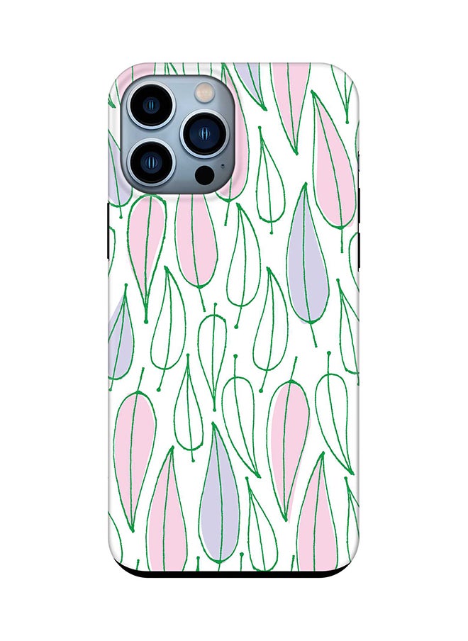 Stylizedd - Tough Pro Series Case for Apple iPhone 14 Pro Max Dual Layer hybrid PC & TPU Customized Mobile Cover Shield with inner TPU protection Matte Finish - Pastel Summer - Image 1