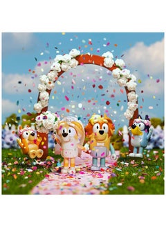 General Bluey and Friends 4 Wedding Dress Set 4-Piece Bluey Box Figure Figure  - Image 2