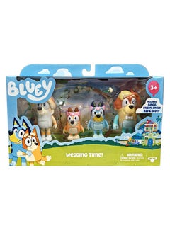 General Bluey and Friends 4 Wedding Dress Set 4-Piece Bluey Box Figure Figure  - Image 5
