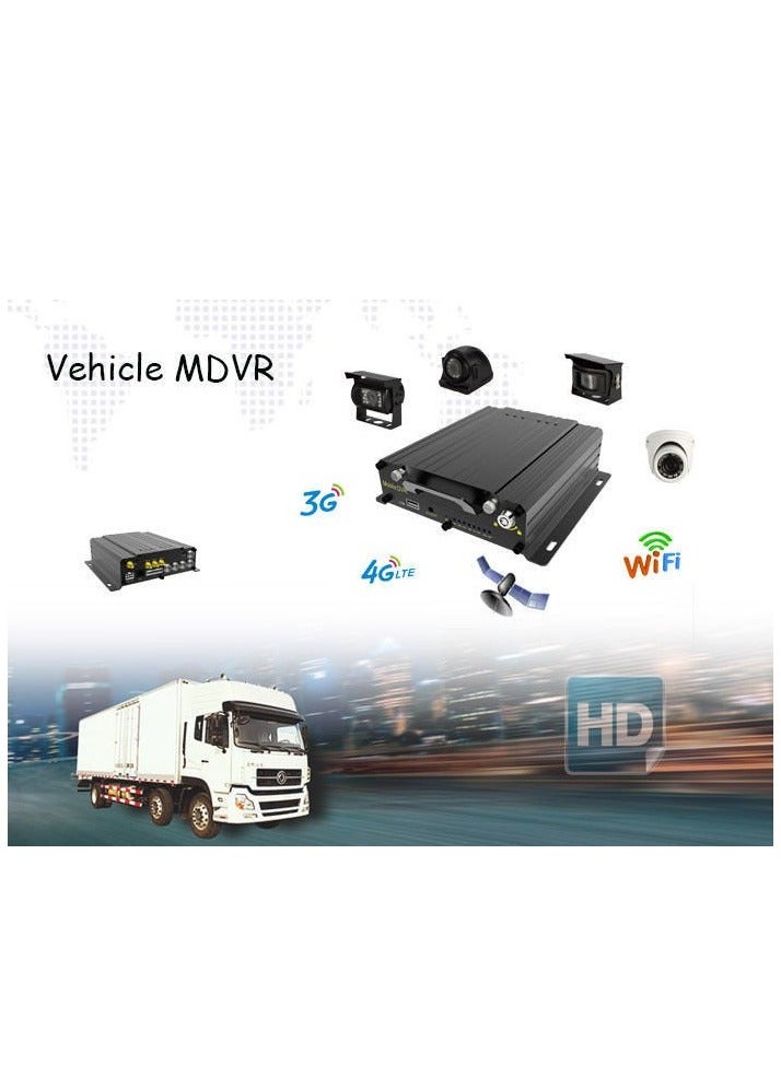 كروني طقم مسجل فيديو رقمي C-1004 LCD للسيارة، 4 قنوات H.264، 2.0 ميجابكسل، 1080 بكسل، AHD، طقم مسجل فيديو رقمي للسيارة، MDVR، طقم مسجل فيديو رقمي للسيارة - Image 3