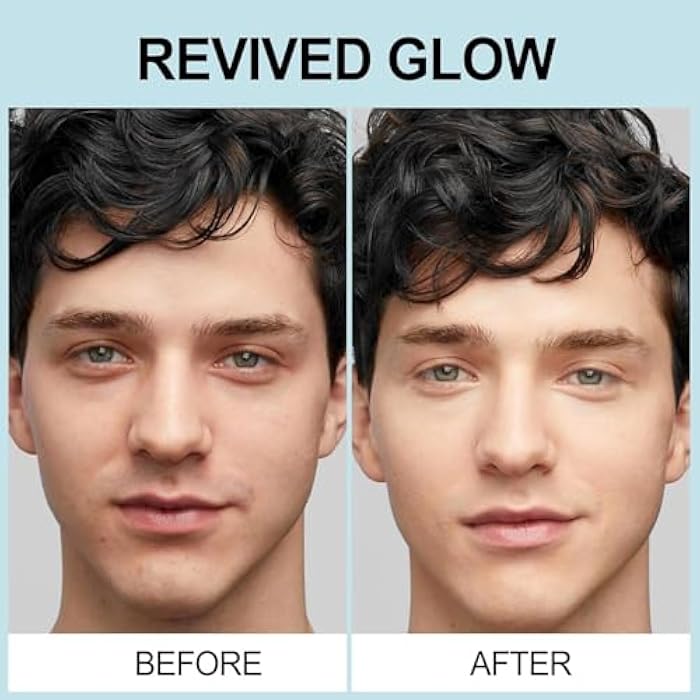 JVR Mens Face Moisturizer, Anti Aging Moisturizing Cream, Lightweight Face Moisturizer For Men Anti Wrinkle Mens Face Lotion Day & Night with Caffeine, Niacinamide, Facial Skin Care 1.7 oz - Image 4