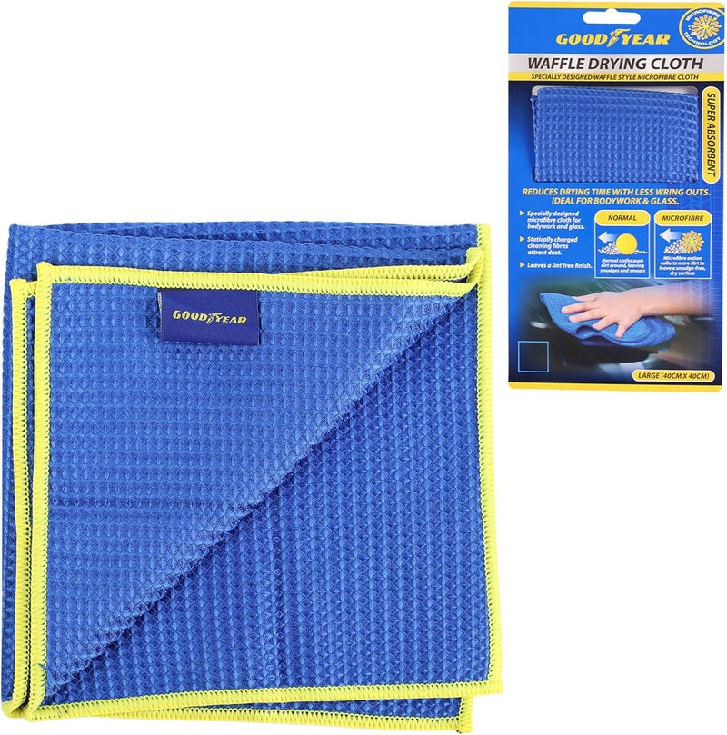 Goodyear Microfibre Waffle Drying Cloth - Image 1