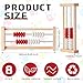 Saysurey 12 Pcs Mini 20Bead Wooden Rekenrek Abacus Abacus for Kids Math Math Counters Manipulatives Counting Rack for Kids Educational Toys Elementary Toddlers Preschool Learning - Image 4