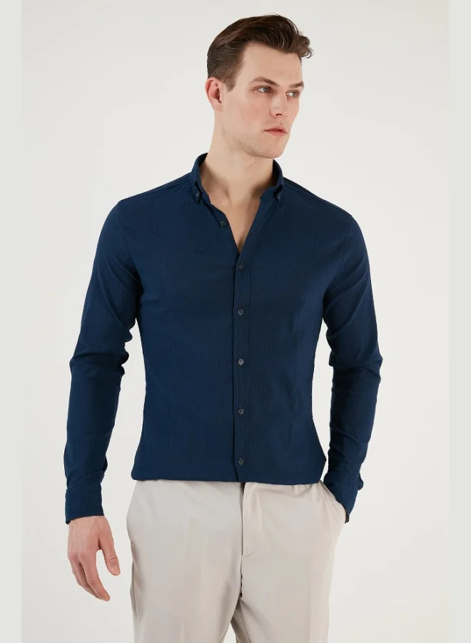 Buratti Button-down Collar Cotton Shirt Men's SHIRT CF21S113008