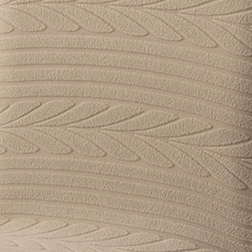 House of Quirk Flexible Stretch Dining Chair Cover – 220 GSM Jacquard Fabric, Universal Fit Short Seat Protector, Washable Slipcover (Khaki, Pack of 4) - Image 5