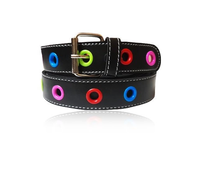 MR.JUNIOR Synthetic leather belt for Babies, Kids Boys and Girls. Suitable for age 2 years to 9 years kid Belt Pack of 1 - Image 1