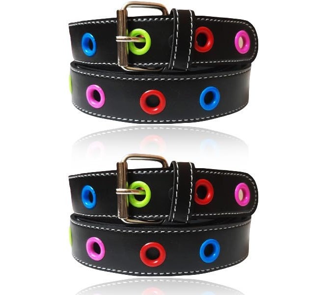MR.JUNIOR Synthetic leather belt for Babies, Kids Boys and Girls. Suitable for age 2 years to 9 years kid Belt Pack of 1 - Image 2