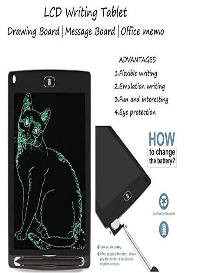 أيونيكس مجموعة IONIX من 10 قطع، لوح كتابة بشاشة LCD مقاس 8.5 بوصة، هدايا تذكارية للأطفال بالجملة | لعبة أطفال، هدايا تذكارية لأعياد ميلاد الأطفال بالجملة، 10 قطع، متعددة الألوان - Image 3