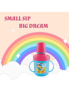 Nabhya Hippo Stainless Steel Baby Spout Sipper Cup For Kids Age 3 Months To 18 Months 250 Ml (Sky Blue)  - Image 5