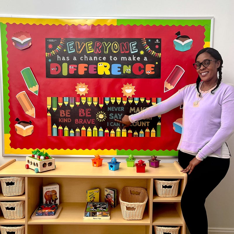 Sproutbrite Classroom Banner and Posters for Decorations - Educational, Motivational and Inspirational Growth Mindset for Teacher and Students - Image 2