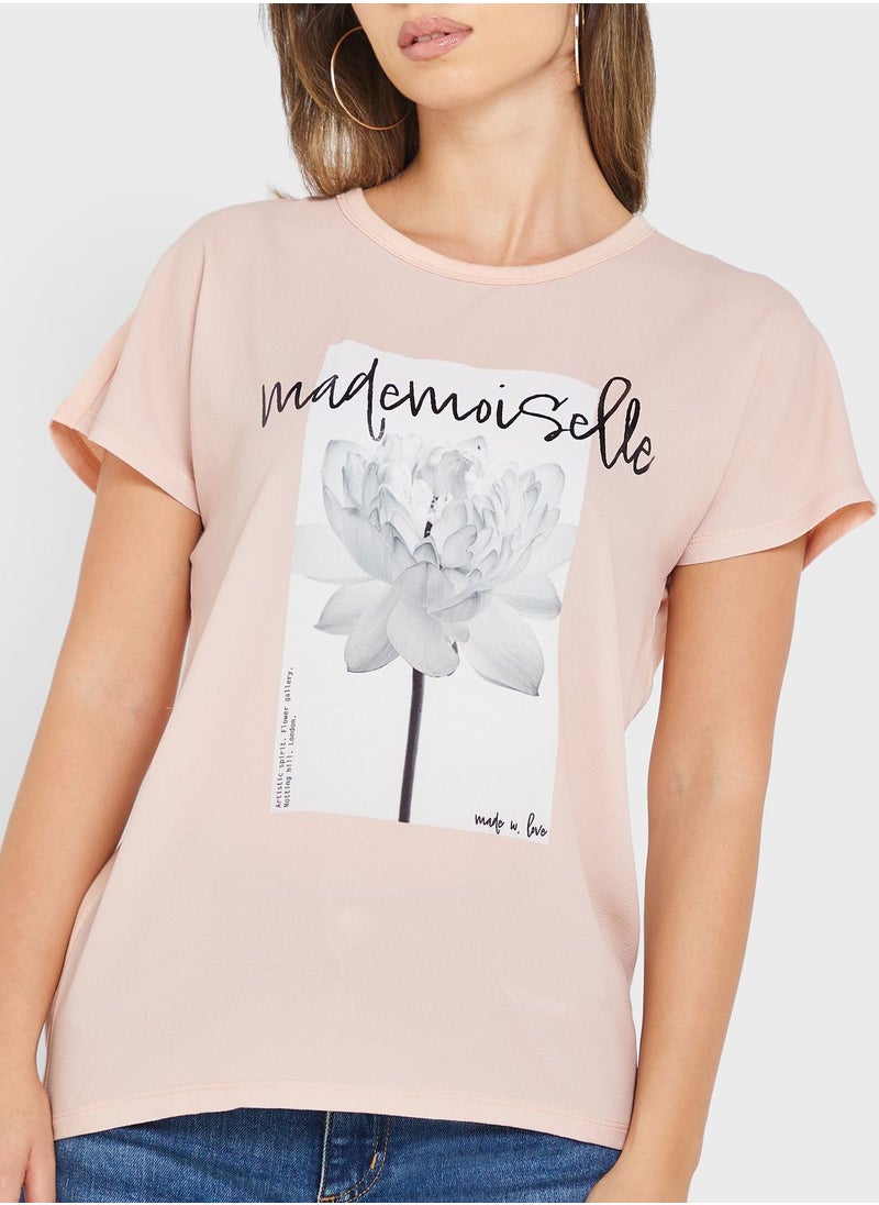 ONLY - Floral Print  Top - Image 1