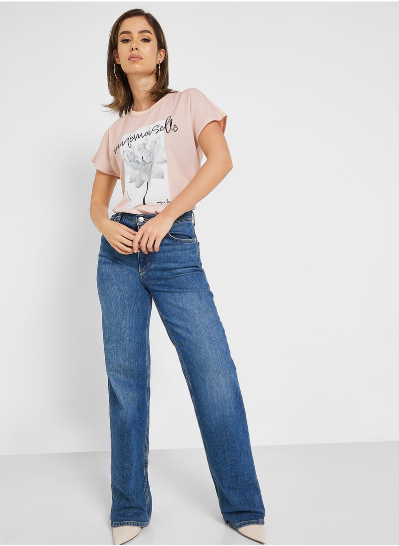 ONLY - Floral Print  Top - Image 1