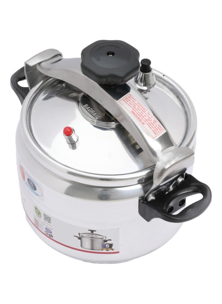 Badraig Aluminum Pressure Cooker Pressure Pot Arabic Cooker Silver Black Available Sizes 2L 3L 4L 5L 7L 9L 10L 11L 12L 15L  - Image 5