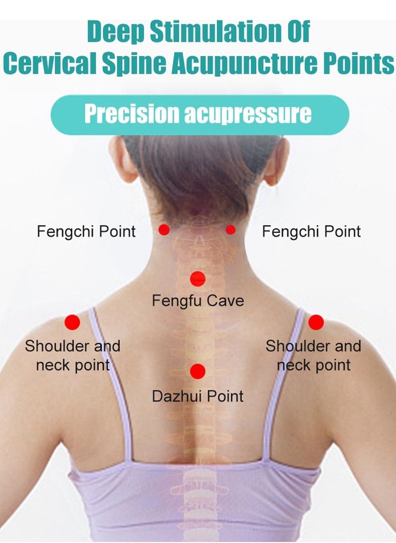 SPORT - Neck Stretcher And Cervical Spine Massager for Neck Pain Relief, Neck and Shoulder Relaxer, Cervical Traction Device for Neck Muscle Stretch, Cervical Spine Alignment Chiropractic Pillow - Image 1
