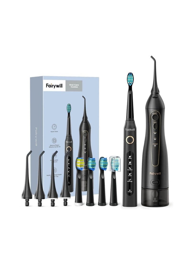 Fairywill - Fairywill Oral Care Combo 5020E Water Flosser - Image 1