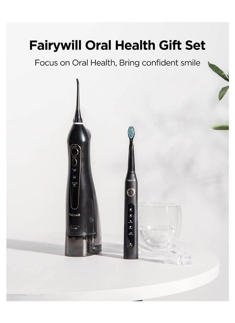 Fairywill - Fairywill Oral Care Combo 5020E Water Flosser - Image 1