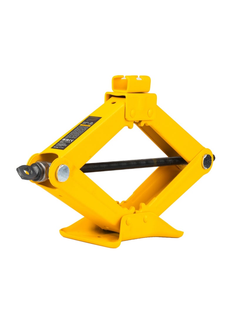 وي هاند رافعة مقصية 2 طن من WEHAND – رافعة سيارات قوية وعالمية – مناسبة للسيارات، الشاحنات الصغيرة، الـ SUV والشاحنات – تصميم ميكانيكي ثنائي الاتجاه لرفع أسرع وأسهل - Image 2