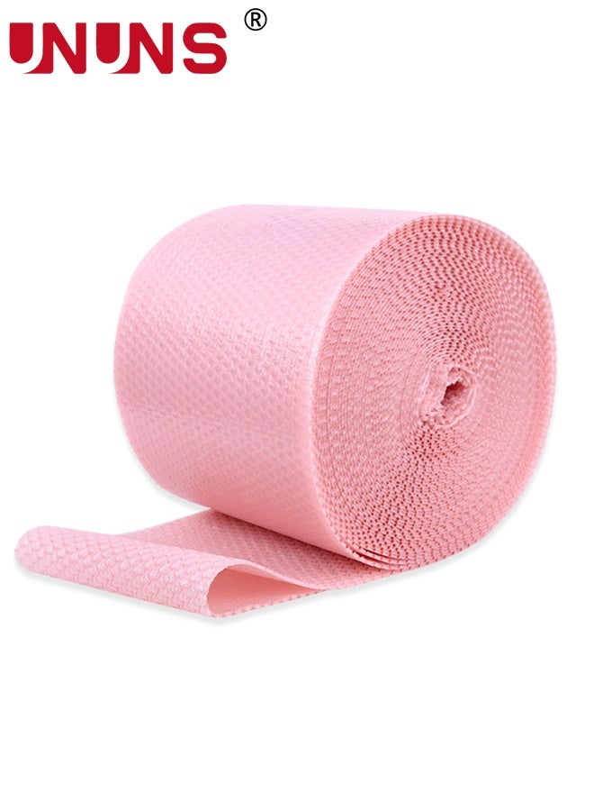 UNUNS Bubble Wrapper,Pink Heart-Shaped Bubble Cushioning Roll,Bubble Paper,Air Bubble Roll,Bubble Wrap Roll Party Favors Gifts Packing Filler Wedding Decor,Pink,50cm*500cm - Image 1