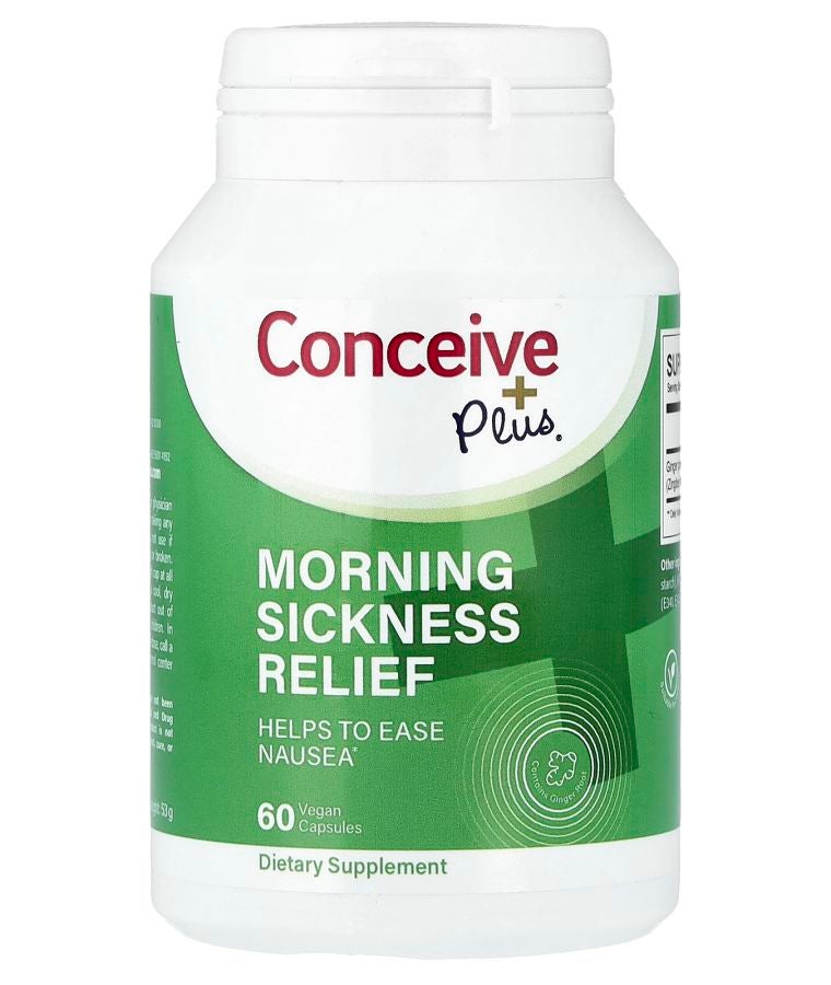 تخفيف غثيان الصباح 60 كبسولة نباتية (500 ملغ لكل كبسولة)