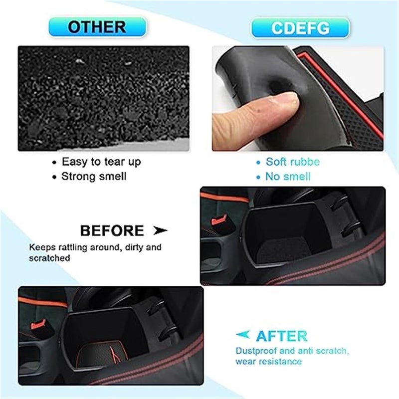 Wivplex Non-Slip Rubber Mats for Hyundai i30/i30N (2017-2023) - Image 5