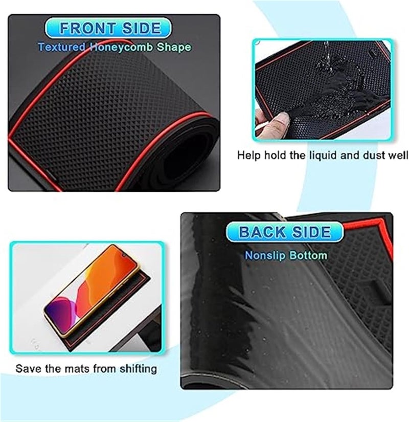 Wivplex Non-Slip Rubber Mats for Hyundai i30/i30N (2017-2023) - Image 2