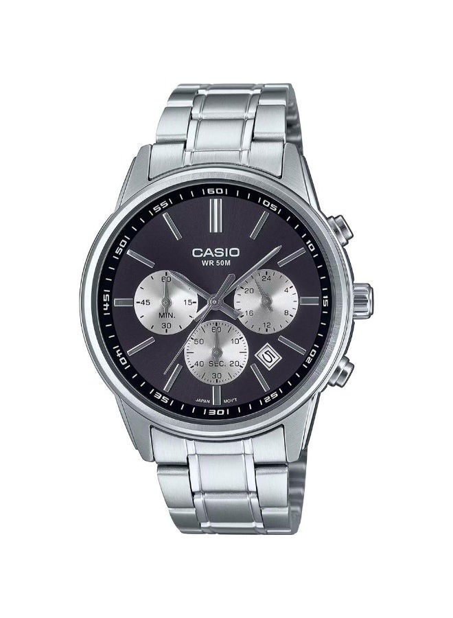 CASIO Stainless Steel Chronograph Wrist Watch  MTP-E515D-1AVDF - Image 1